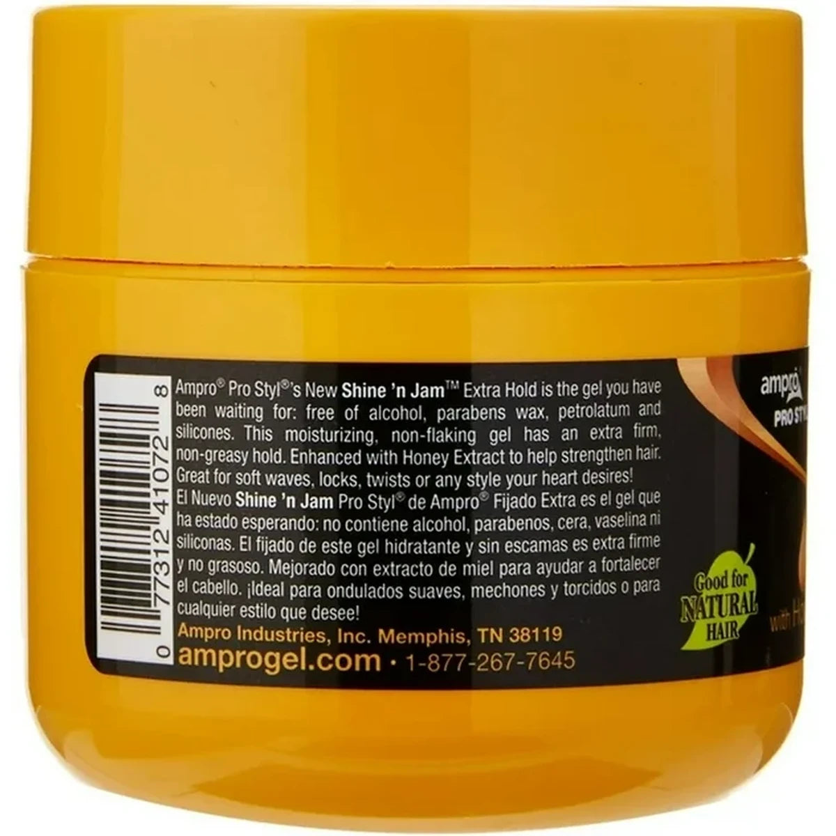 Shine n Jam Ampro Pro Styl Conditioning Gel Extra Hold 4Oz (Pack of 6)