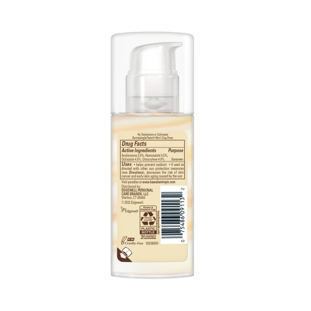 Hawaiian Tropic Silk Hydration Weightless Face Lotion SPF 30 1.7Oz (Pack of 12)