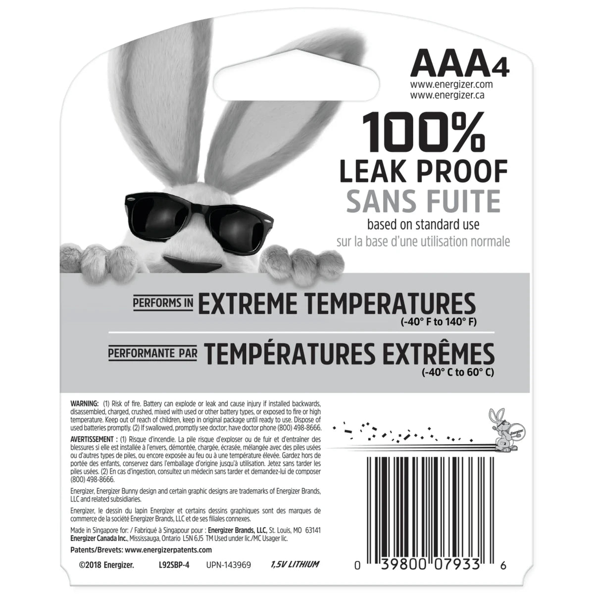 Energizer Ultimate Lithium Aaa Batteries 0.16Oz (Pack Of 24)