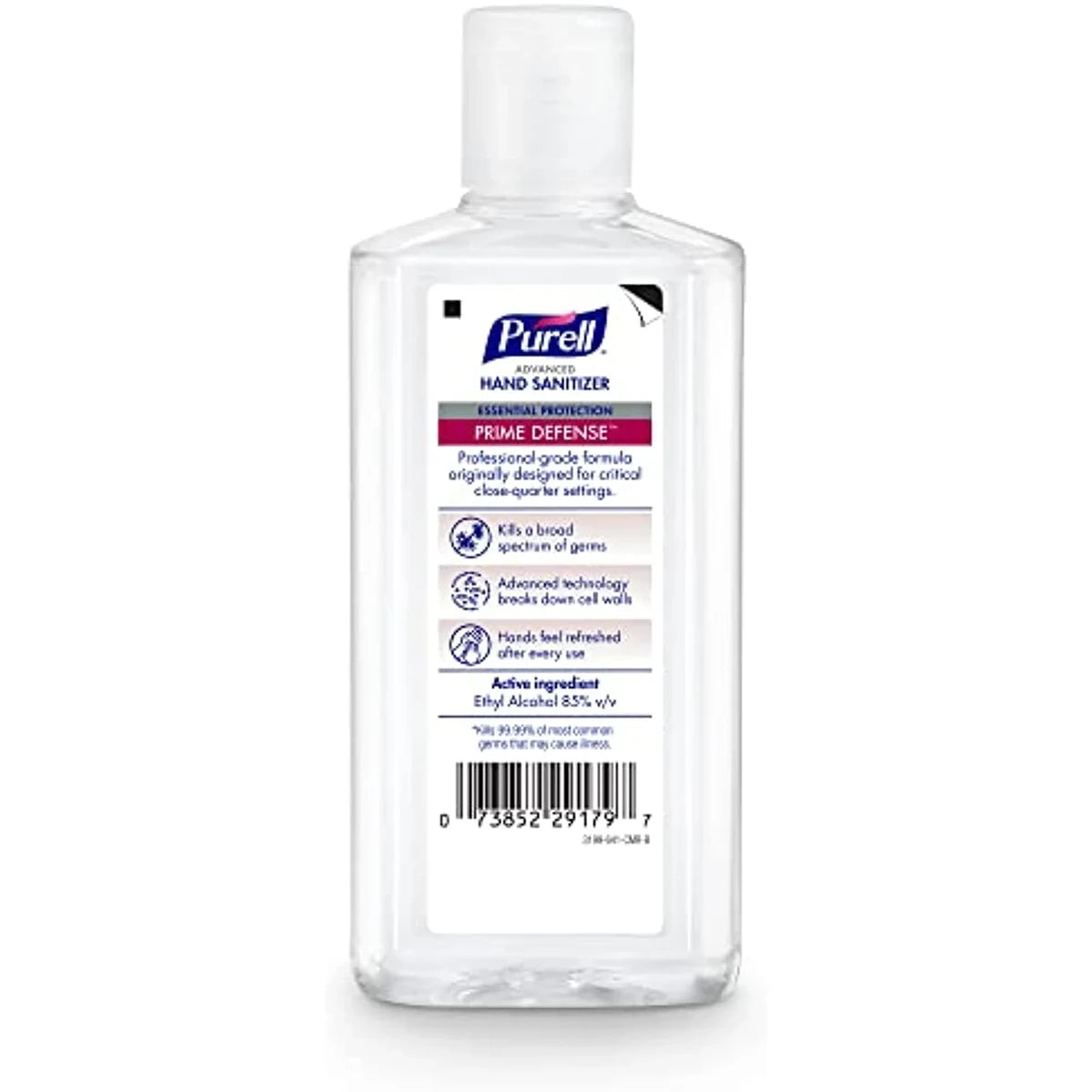 Purell Prime Defense Advanced Hand Sanitizer Essential Protection 4Oz (Pack of 12)