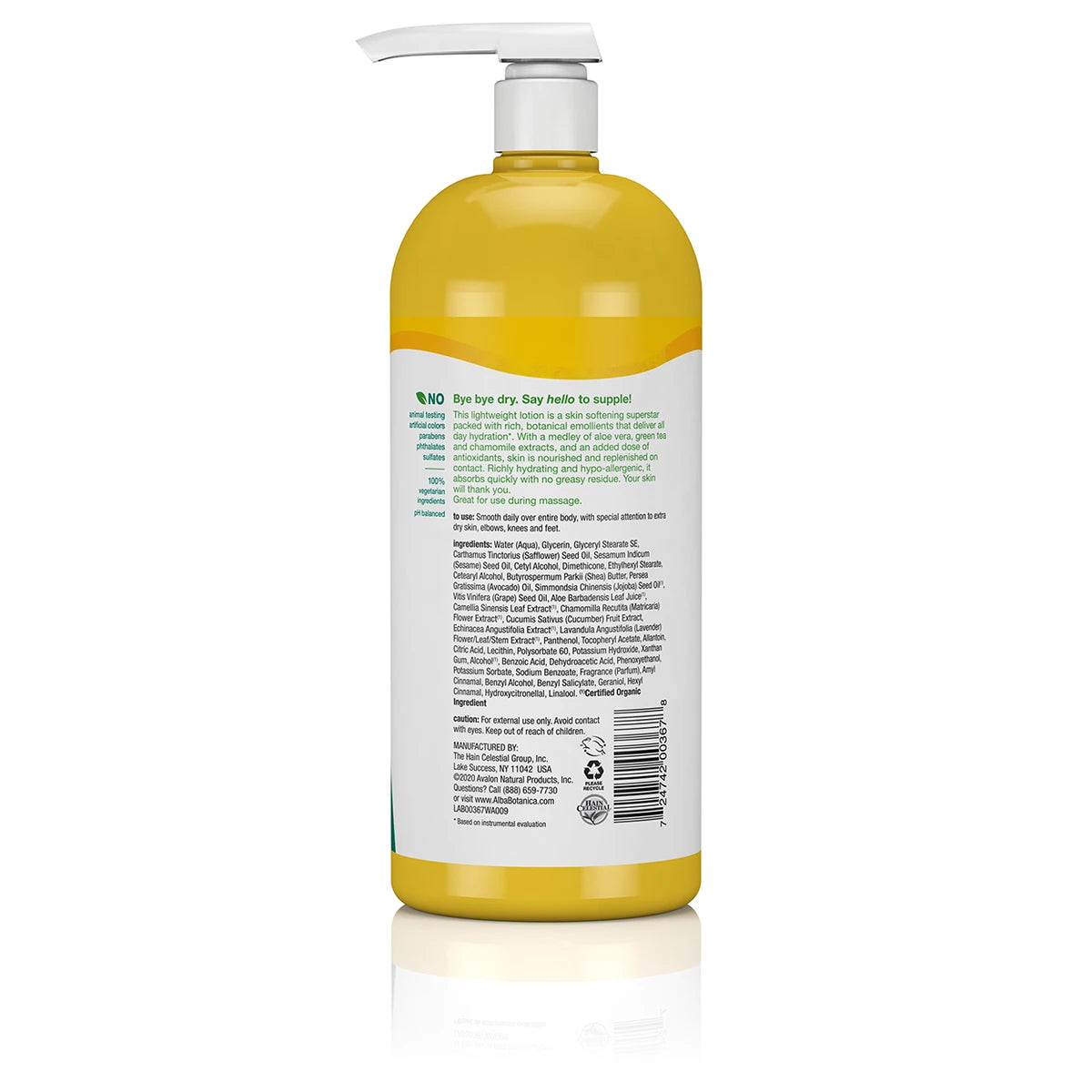 Alba Botanica Very Emollient Original Body Lotion 32Oz (Pack of 6)