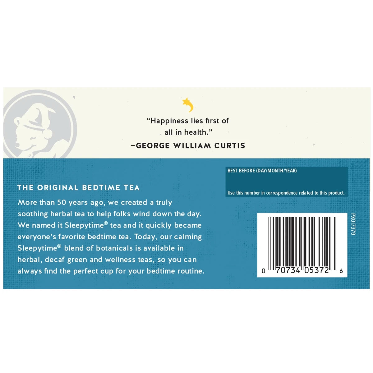 Celestial Seasonings Caffeine Free Herbal Tea Sleepytime Extra20 Bags 1.2Oz (Pack Of 6)
