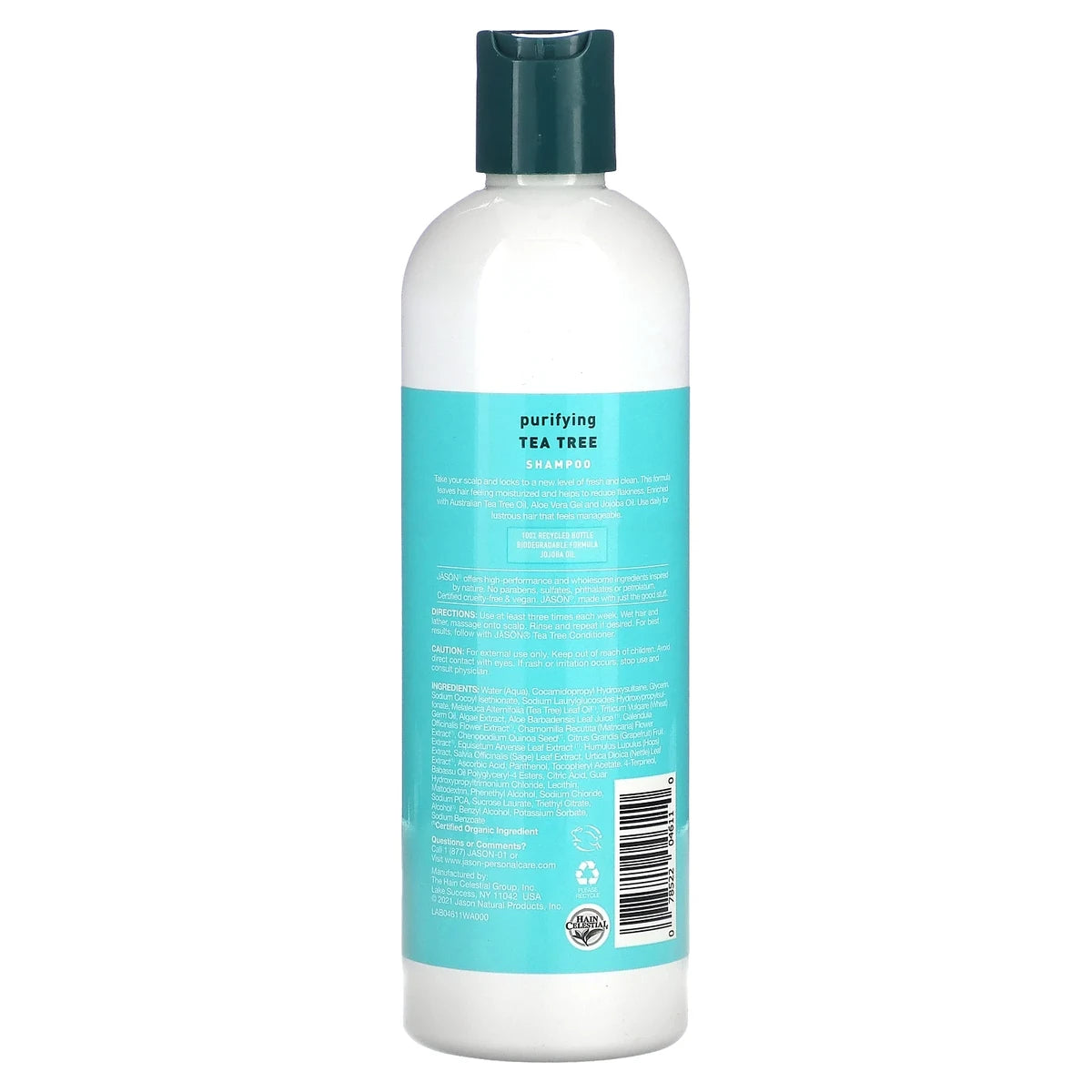 Jason Purifying Tea Tree Shampoo 12Oz (Pack of 6)