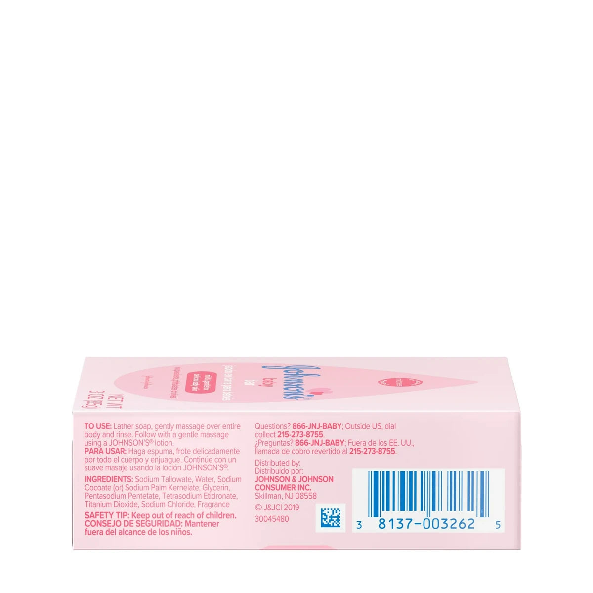 Johnsons Baby Soap Bar For Face And Body Gentle Fragrance 3Oz (Pack of 24)