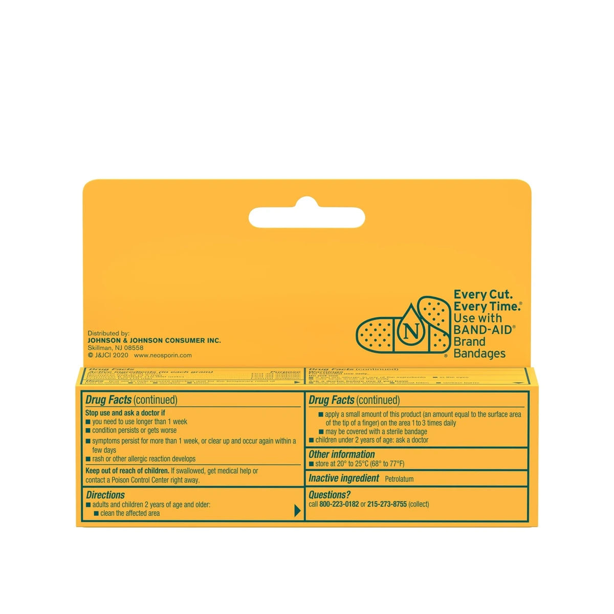 Neosporin Plus Maximum Strength First Aid Antibiotic Pain Reliever Ointment 0.5Oz (Pack of 72)