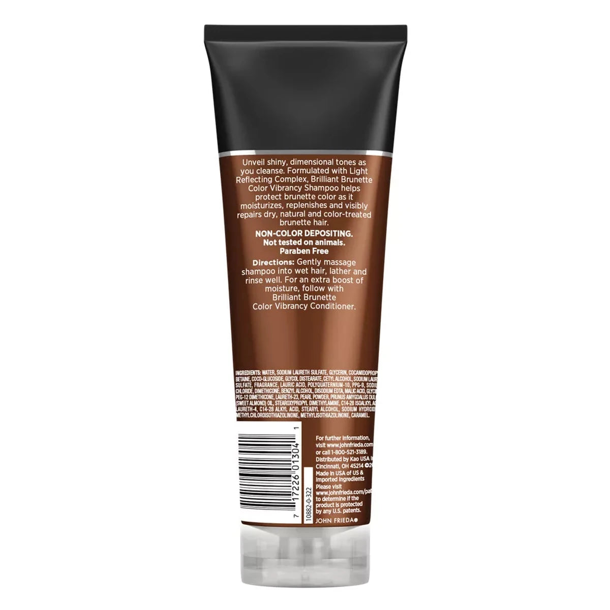 John Frieda Brilliant Brunette Shine Release Moisturizing Shampoo Chestnut To Espresso 8.45Oz (Pack of 6)