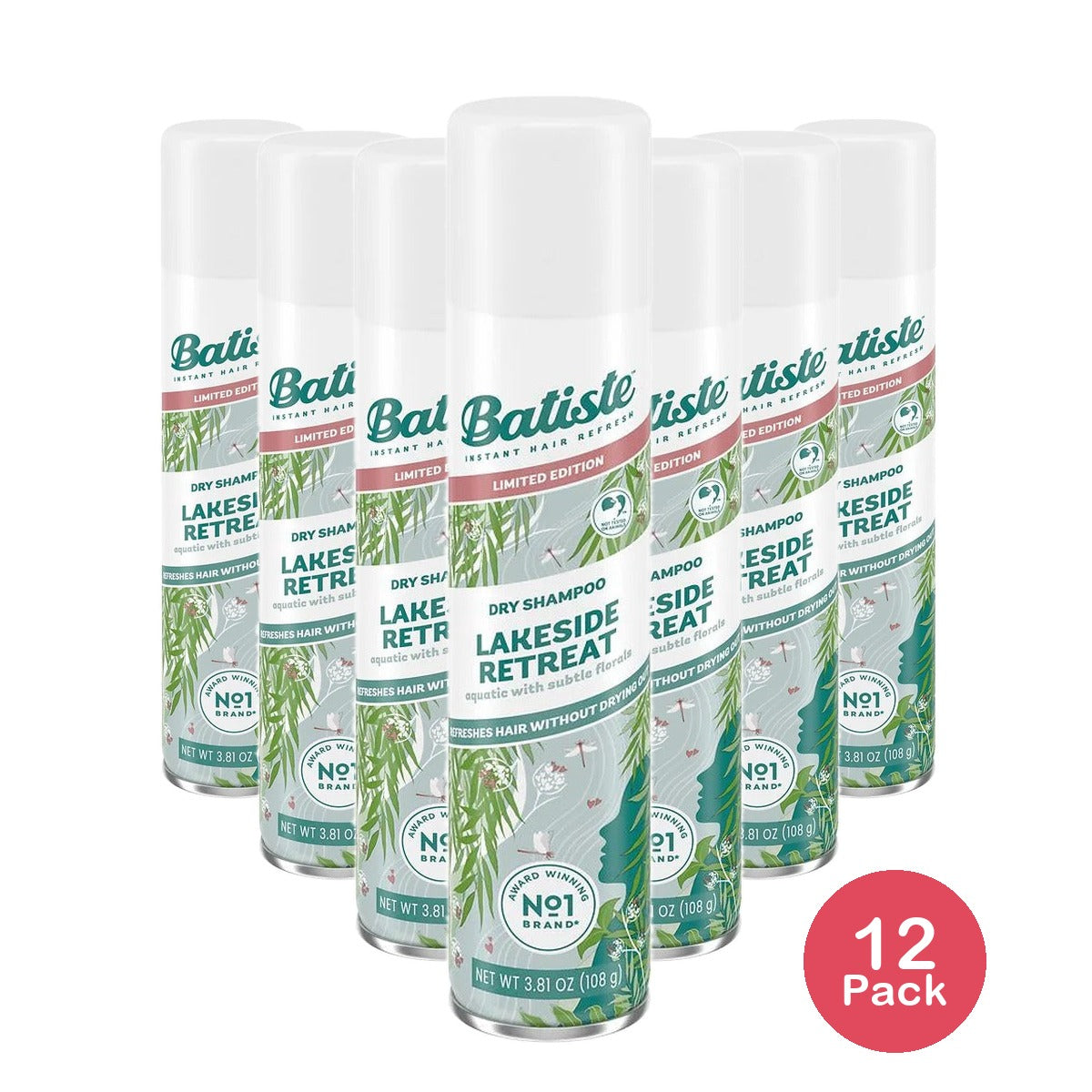 Batiste Dry Shampoo Lakeside Retreat 3.81 Oz (Pack of 12)