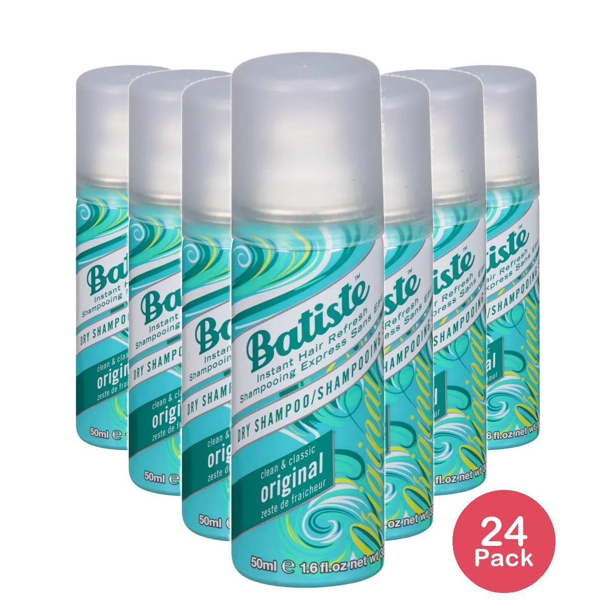 Batiste Original Dry Shampoo 1.06 oz (Pack of 24)