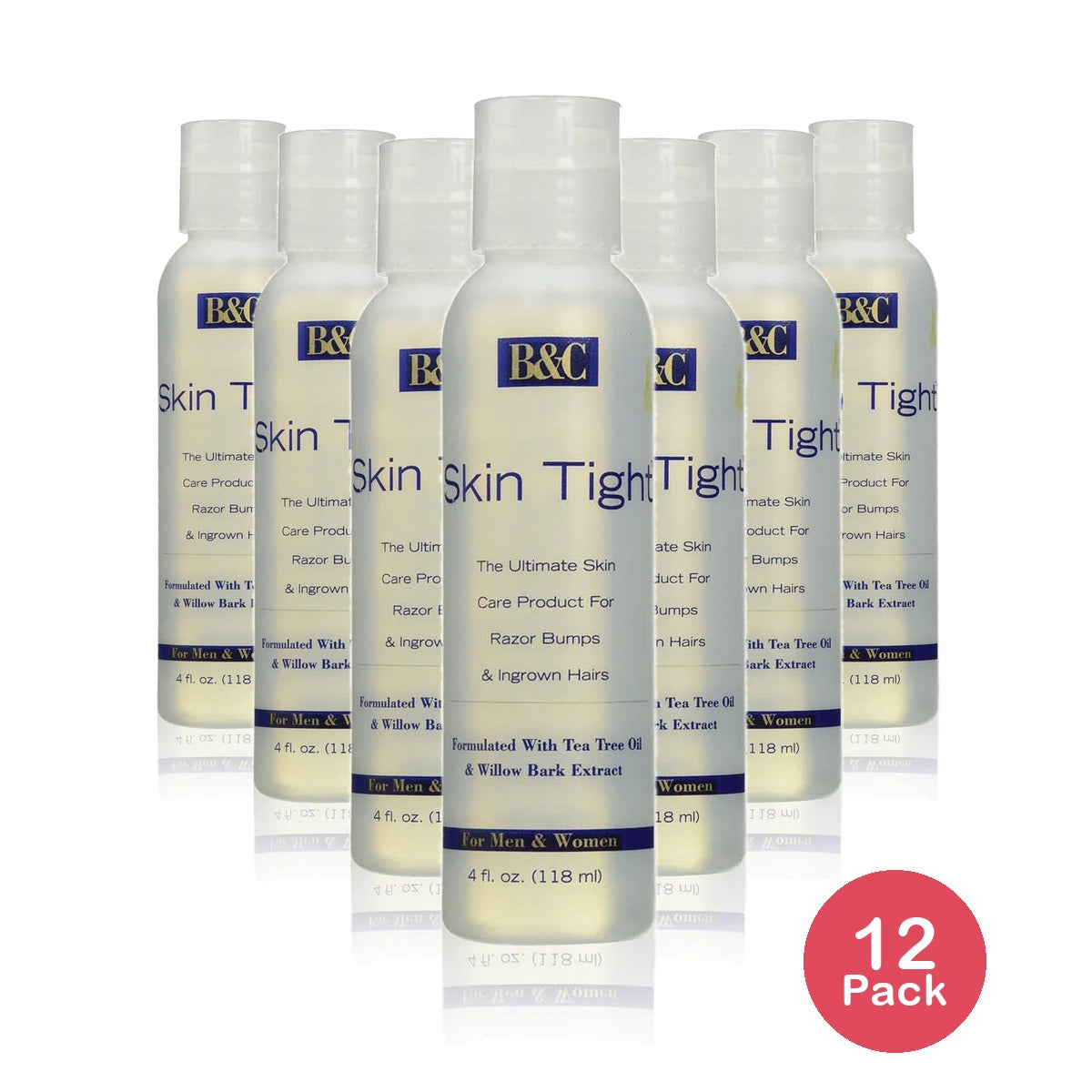 B&C Skin Tight Skin Care Product for Men & Women 4 fl oz 4 fl oz (Pack of 12)