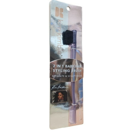 Kim Kimble 2-in-1 Baby Hair Brush (Pack of 24)