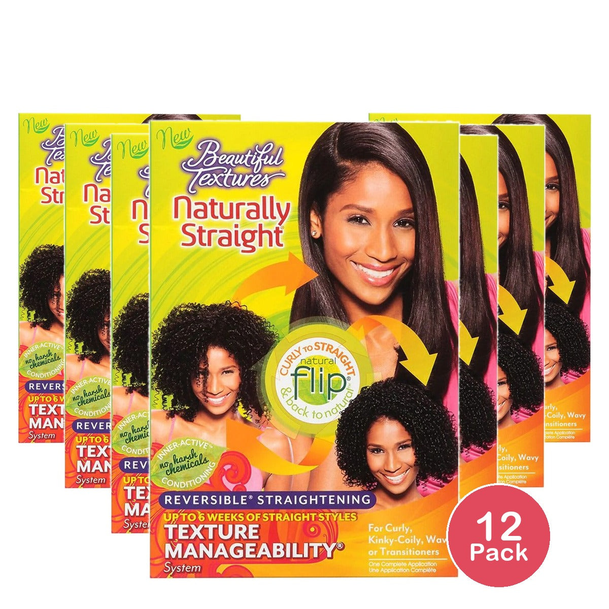 Beautiful Textures Naturally Straight Texture System 250g (Pack of 12)