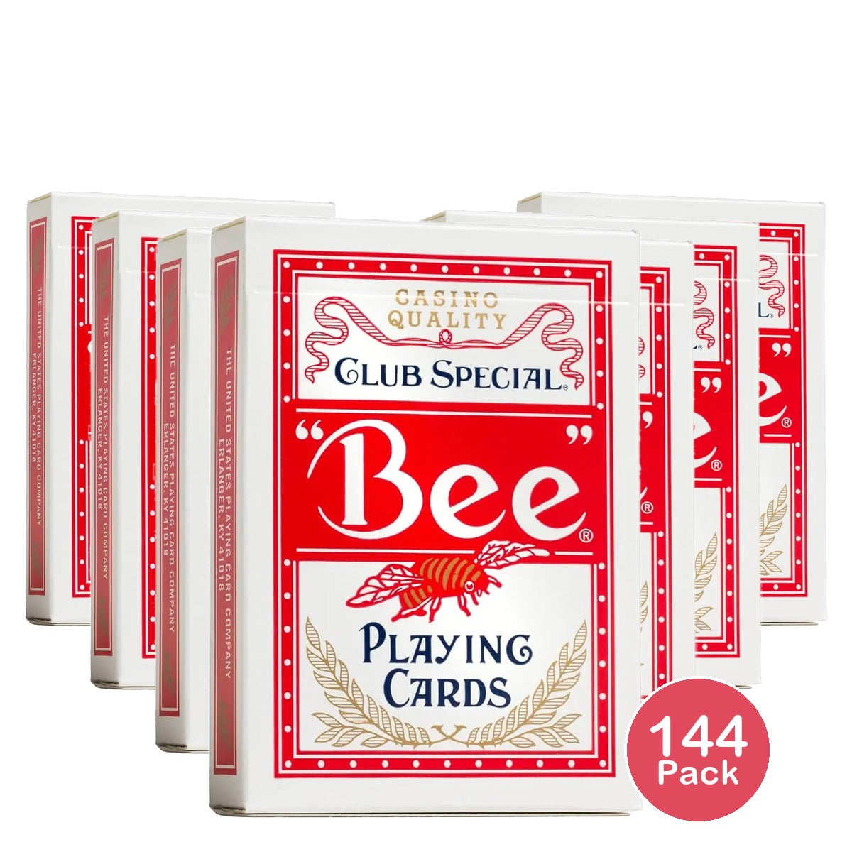Bee Poker Size Club Special Premium Playing Cards 3.52Oz (Pack of 144)