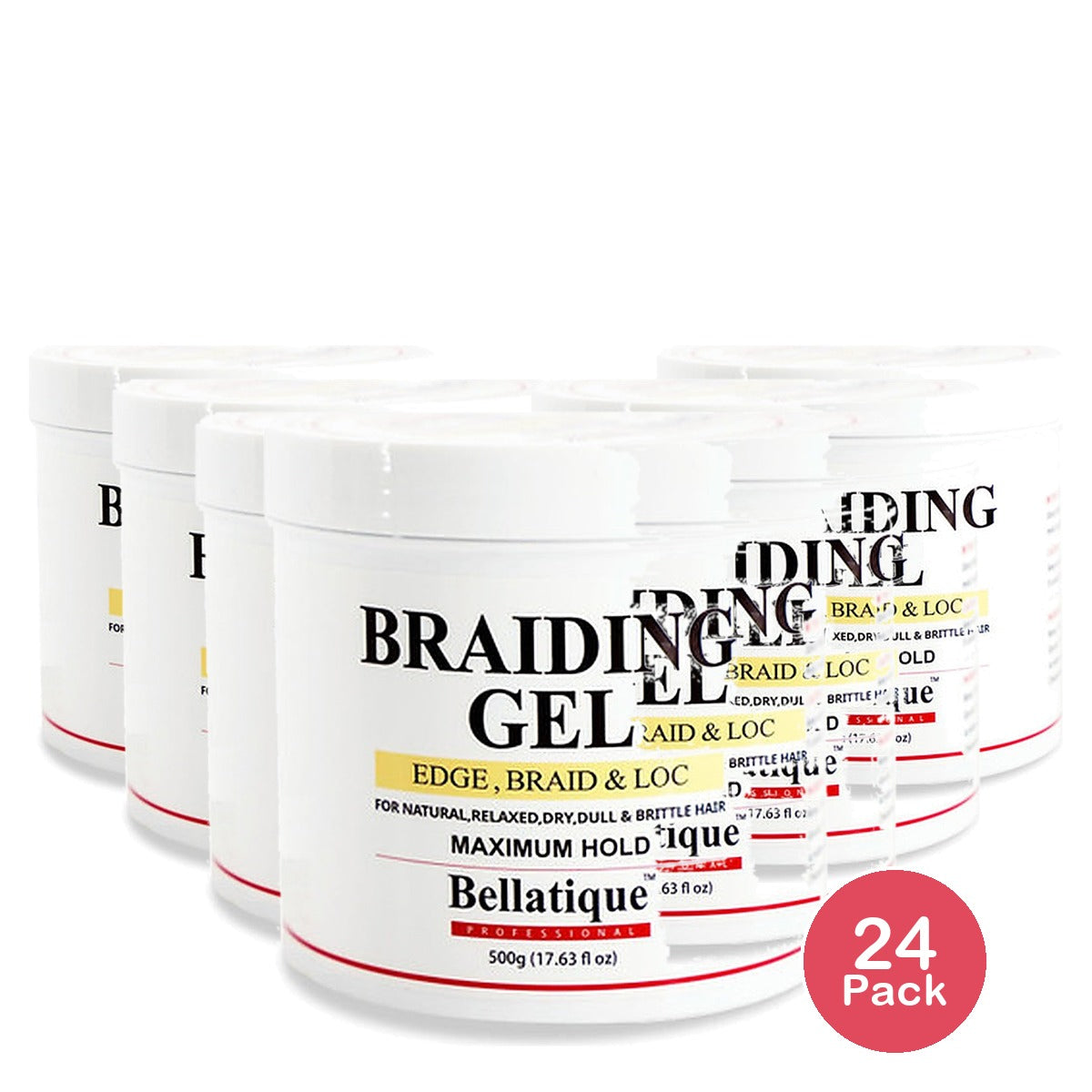 Bellatiq Edge Braid Loc 17.63 Oz (Pack of 24)