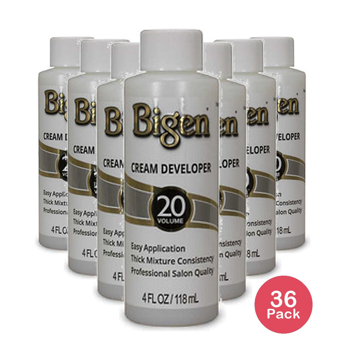 Bigen Cream Developer 20 Volume 4 Oz (Pack of 36)