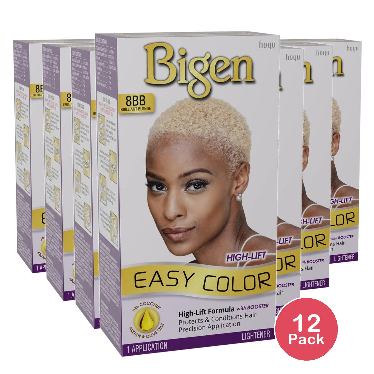 Bigen Easy Color 8BB Brilliant Blonde 1 Kit (Pack of 12)