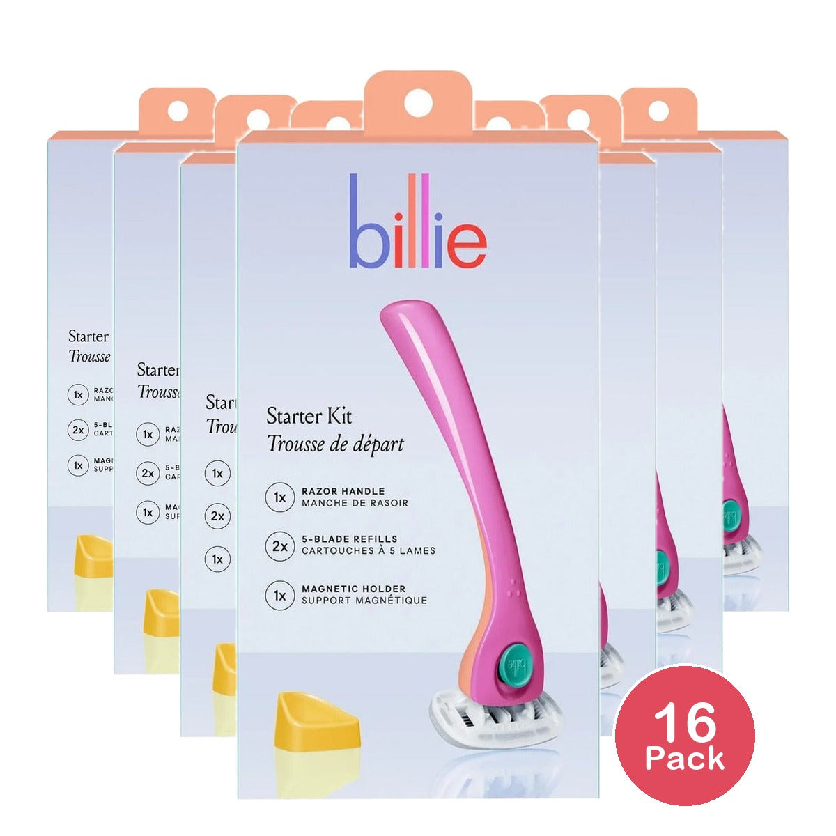 Billie Women's Razor Starter Kit One Size (Pack of 16)
