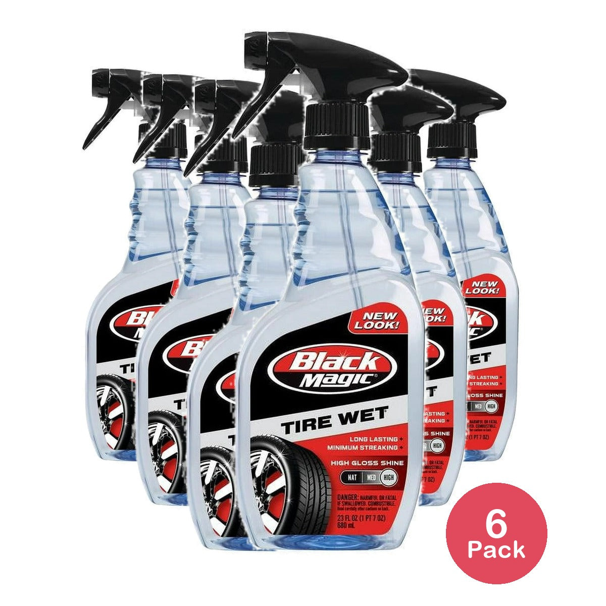 Black Magic - Tire Wet 23 fl oz (Pack of 6)