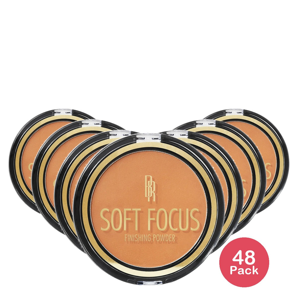 Black Radiance Soft Focus Finishing Pressed Powder - Creamy Bronze - 0.46oz (Pack of 48)