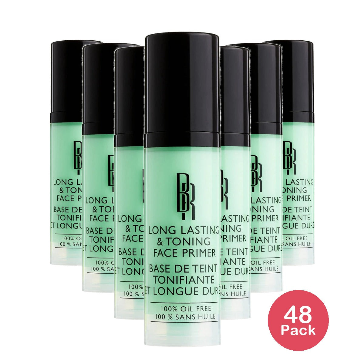 Black Radiance True Complexion Foundation Primer - Long Lasting & Toning (Pack of 48)