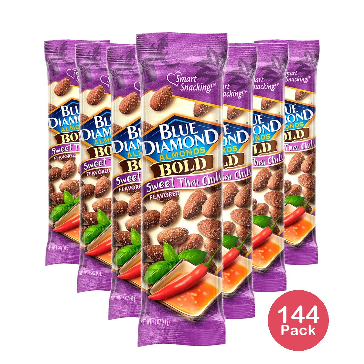 Blue Diamond Almonds Thai Chili 1.5 oz (Pack of 144)