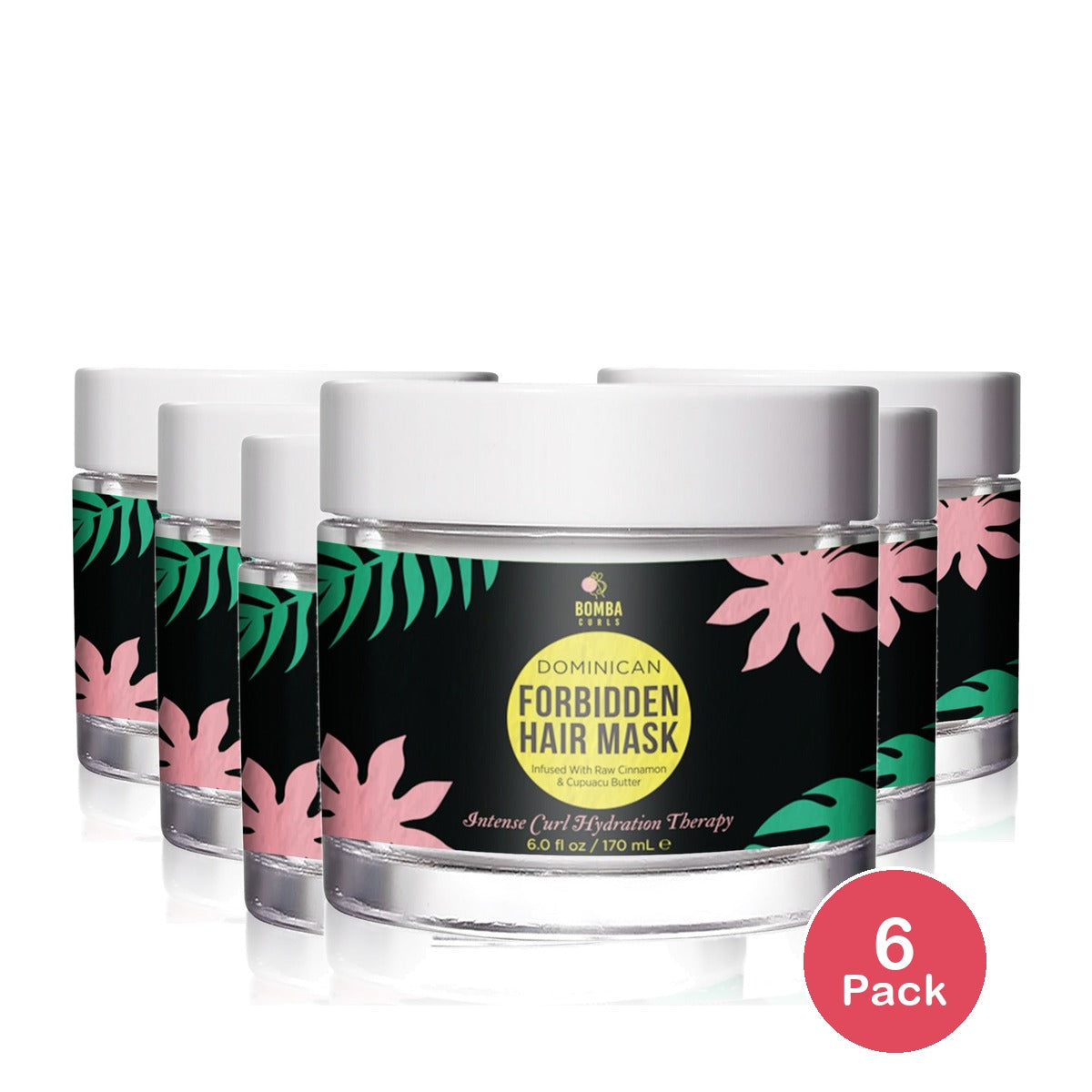 Bomba Curls Forbidden Hair Mask (Pack of 6)