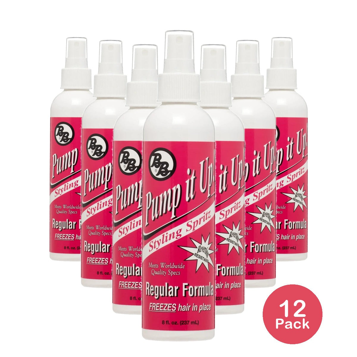 Bronner Brothers Pump It Up Styling Spritz 8 Fl. Oz (Pack of 12)