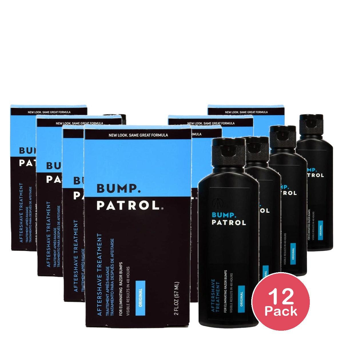 Bump Patrol Original Formula Aftershave Treatment 2 Oz (Pack of 12)