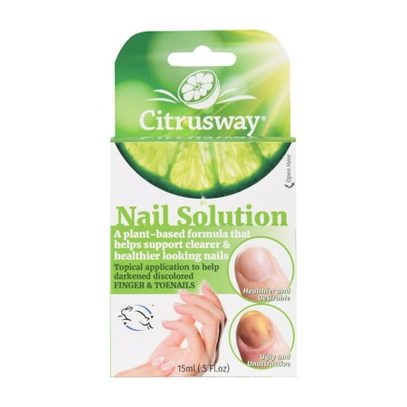 Citrusway Plant-Based Nail Treatment Solution 0.5 Fl. Oz (Pack of 12)