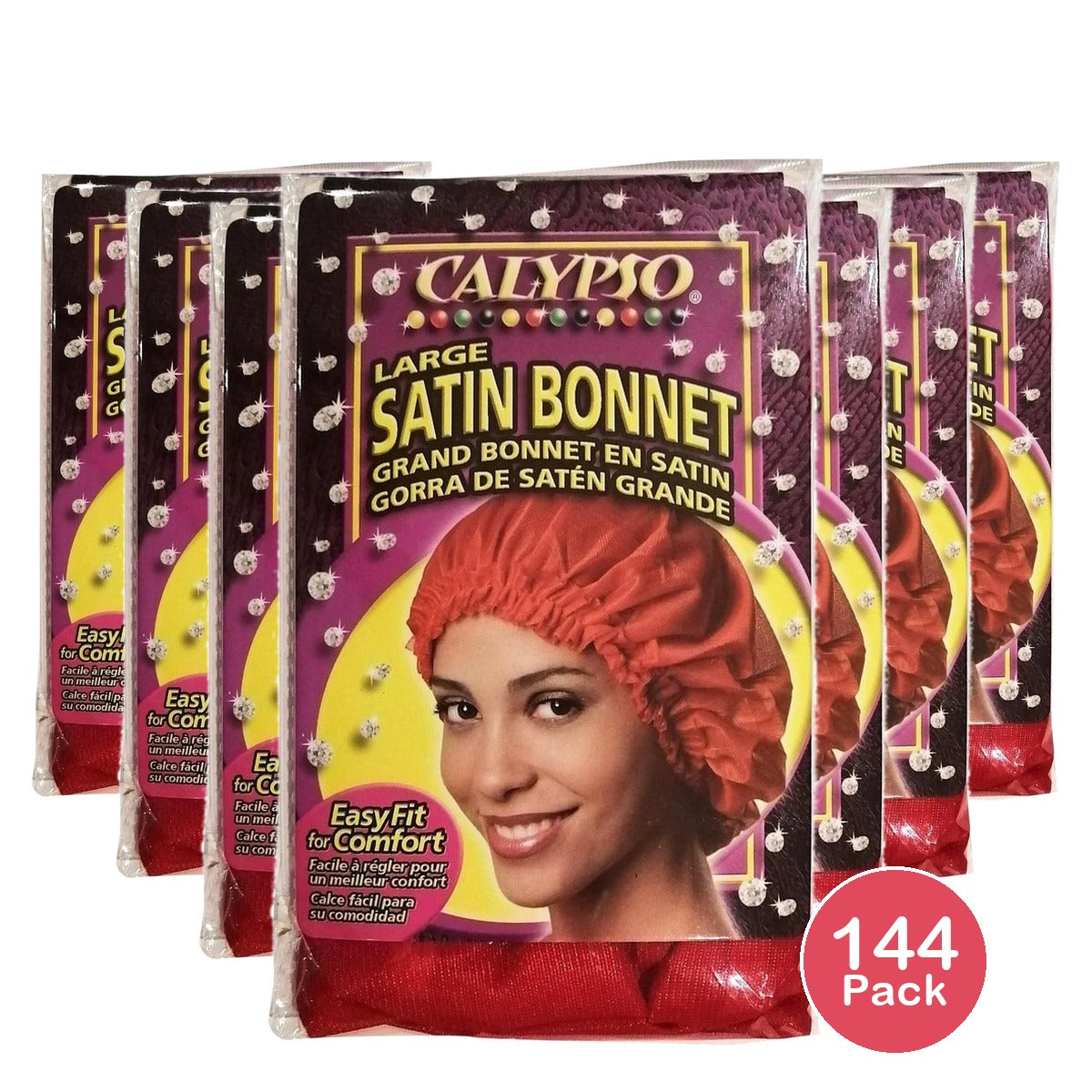 Calypso Large Satin Bonnet (Pack of 144)