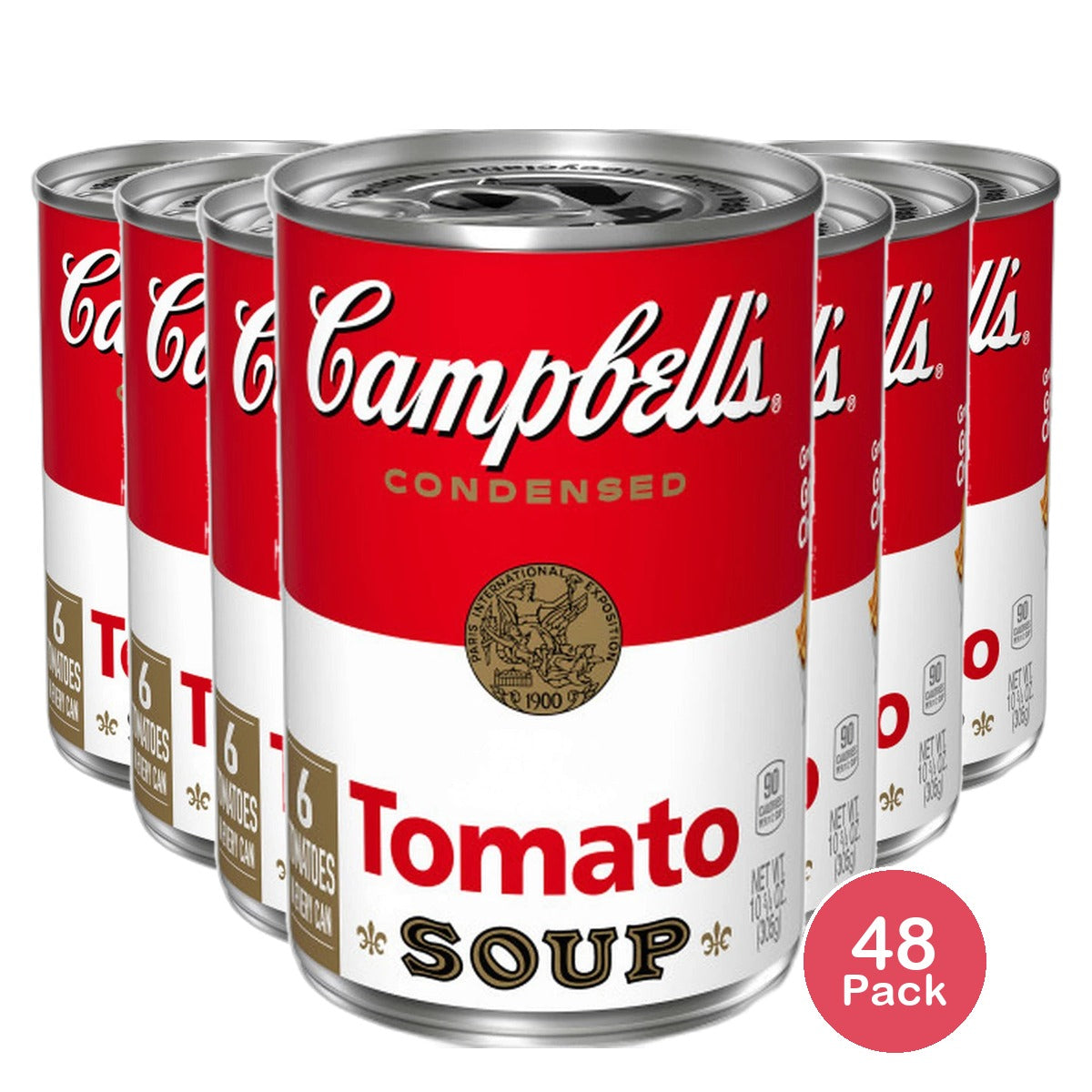 Campbell's Condensed Soup Tomato 10.75Oz (Pack of 48)
