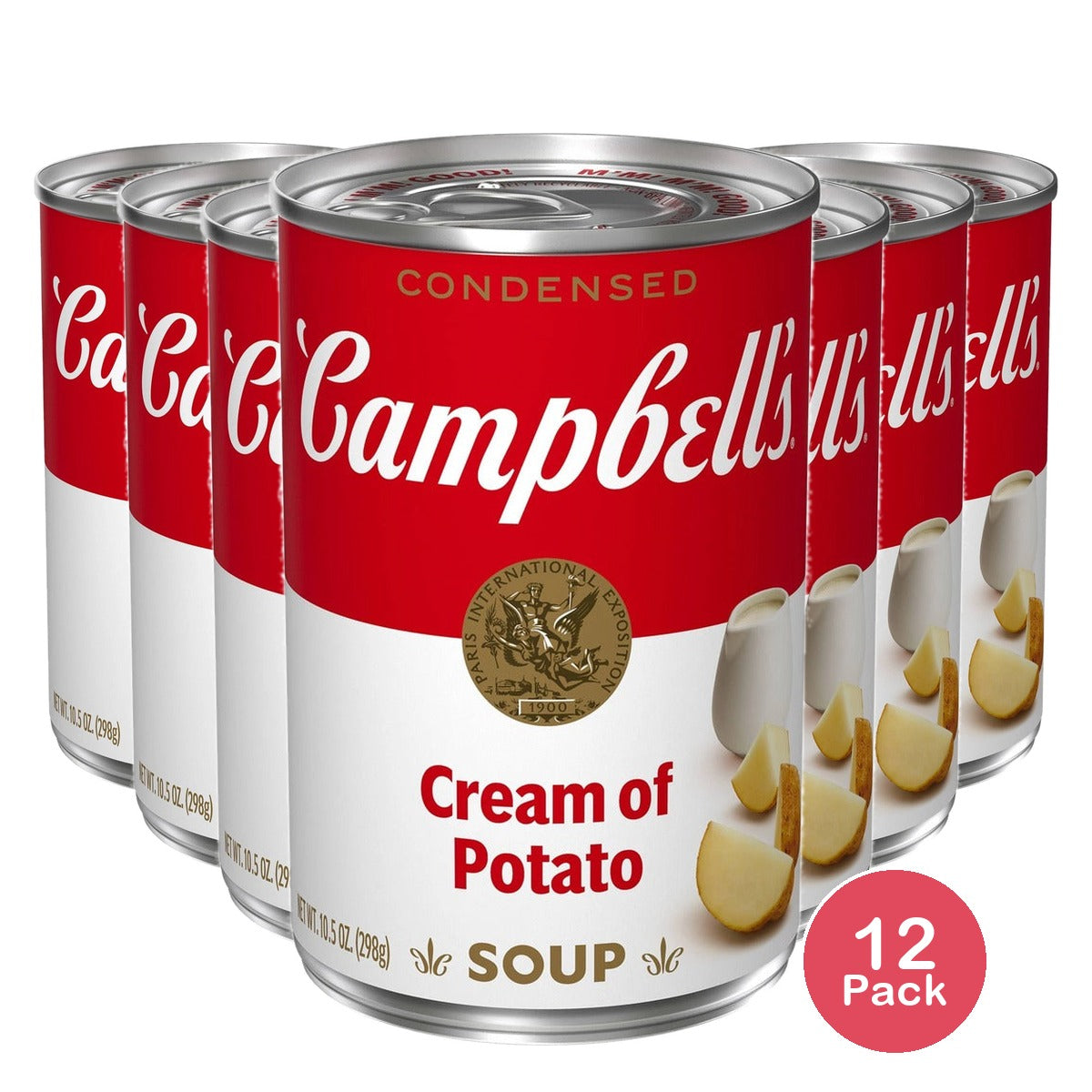 Campbell's Cream of Potato Soup 10.75 Oz (Pack of 12)