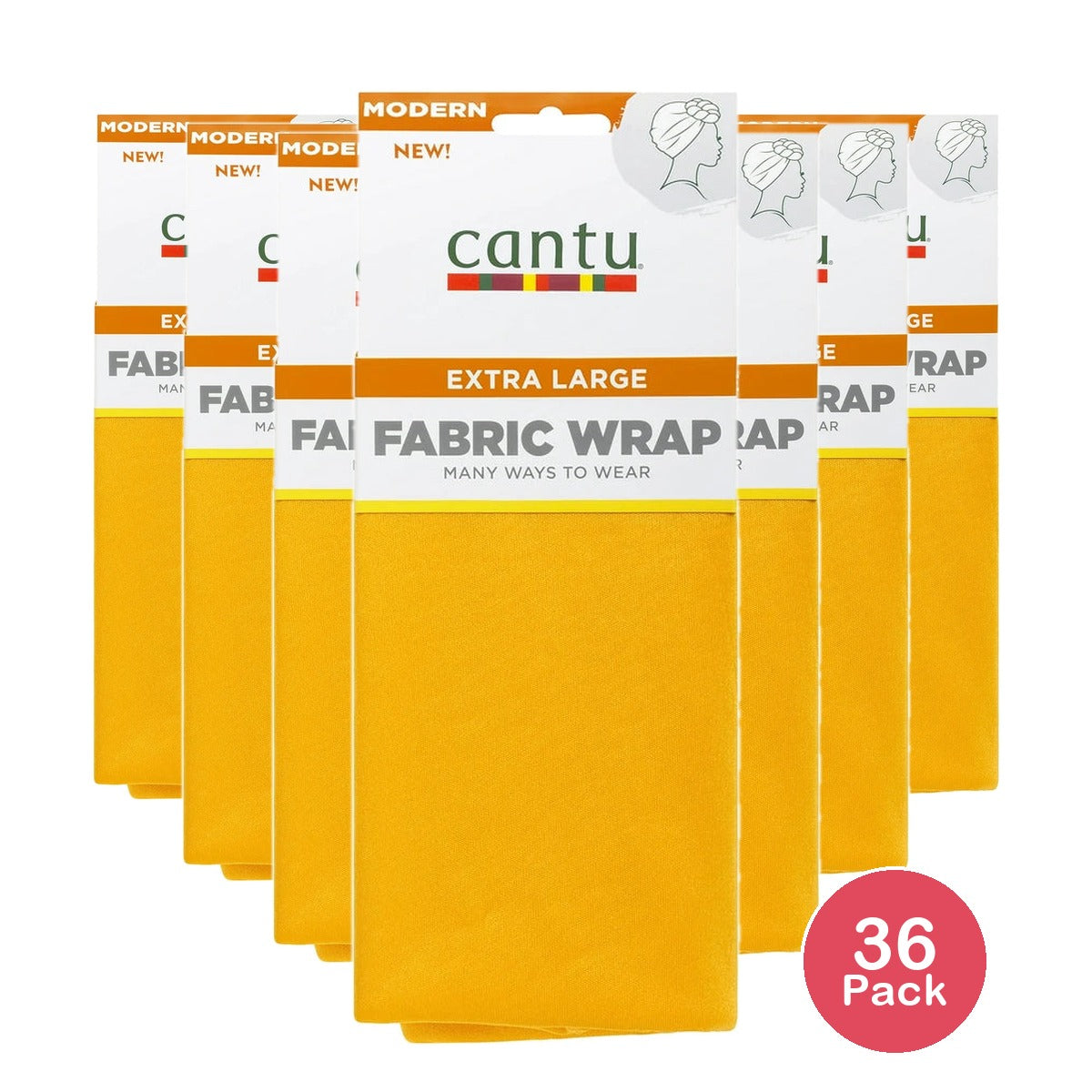 Cantu Modern Scarf Head Wrap - XL (Pack of 36)