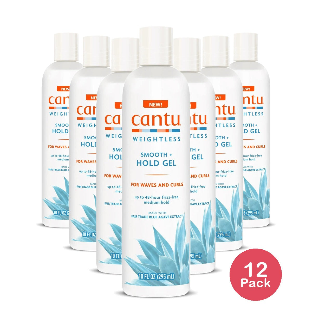 Cantu Weightless Smooth + Hold Gel Curl Enhancer - 10 fl oz (Pack of 12)