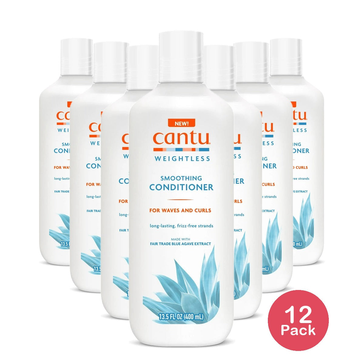 Cantu Weightless Smoothing Hair Conditioner - (Pack of 12) 13.5 fl. Oz