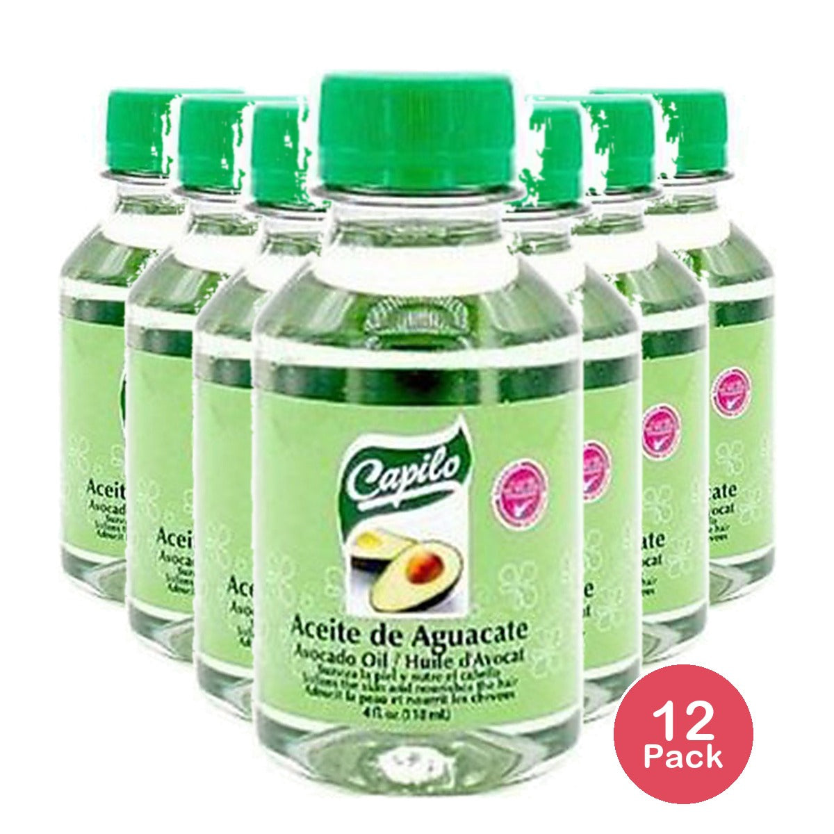 Capilo Avocado Oil 4 Oz (Pack of 12)