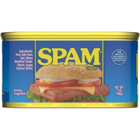 Spam Classic Pork Luncheon Meat 7 Oz (Pack of 12)