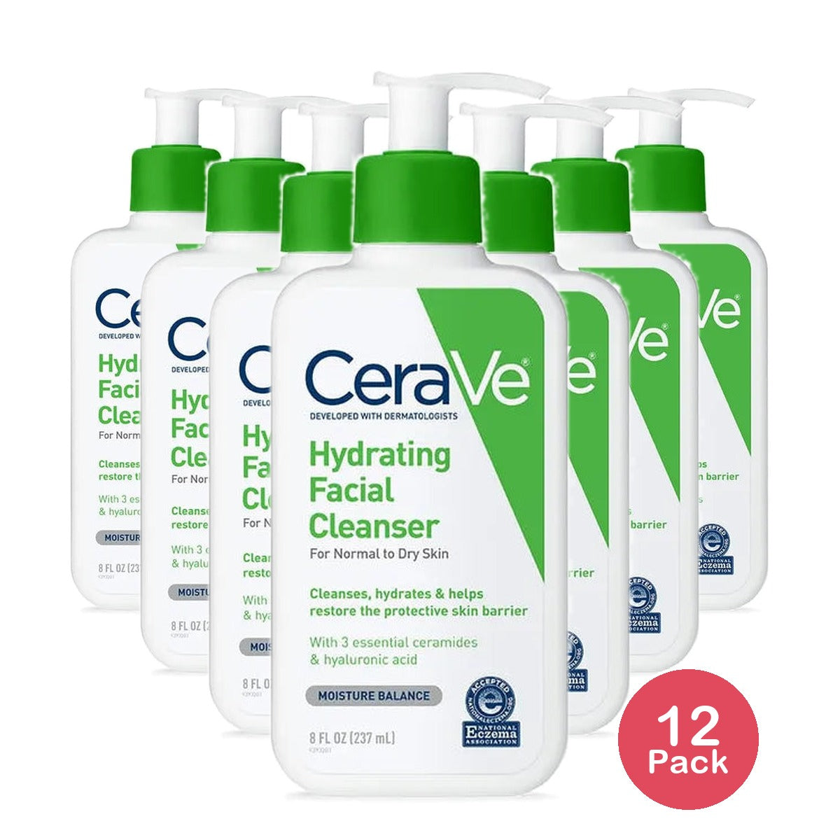 CeraVe Hydrating Cleanser 8 oz (Pack of 12)