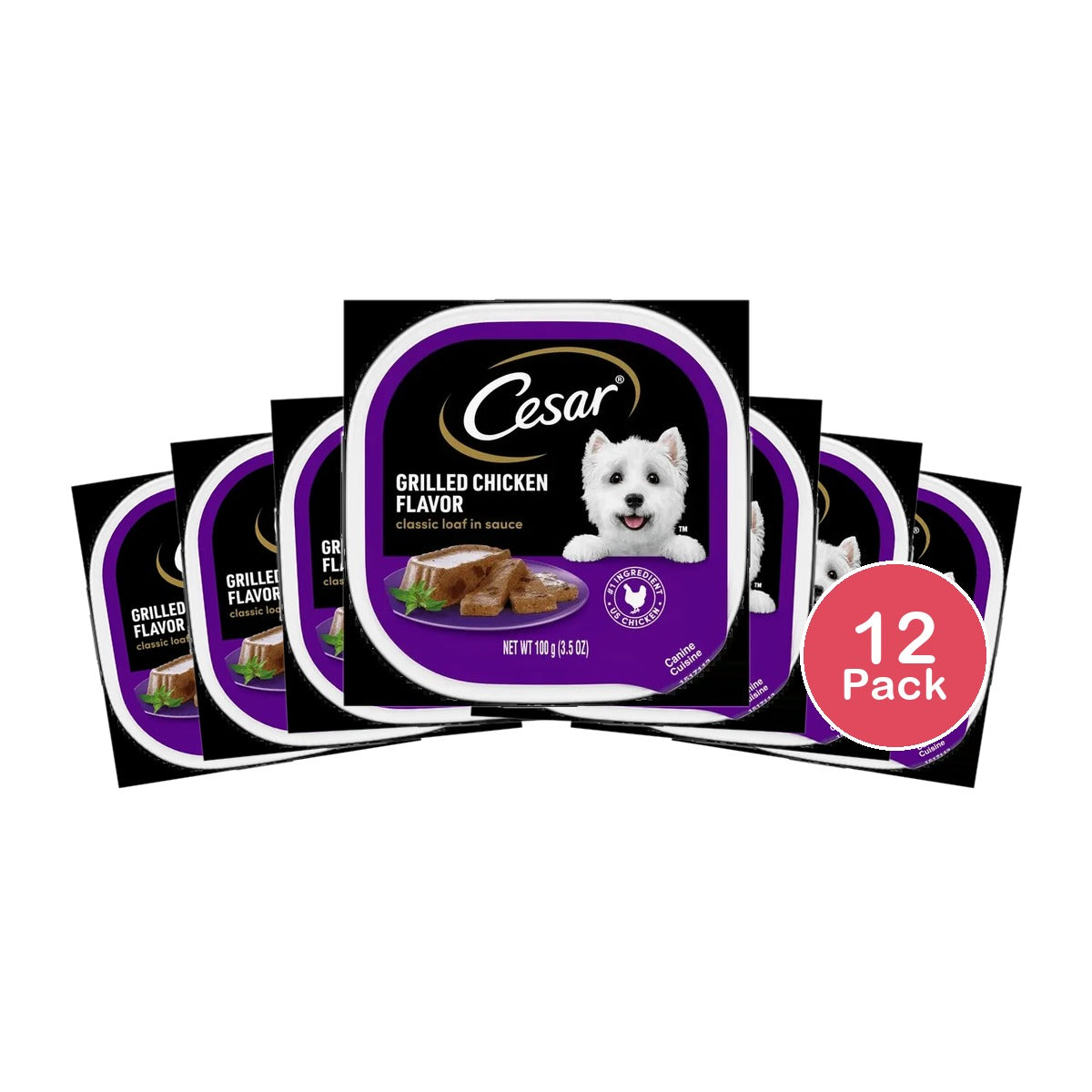 Cesar Grilled Chicken 3.5 oz (Pack of 24)