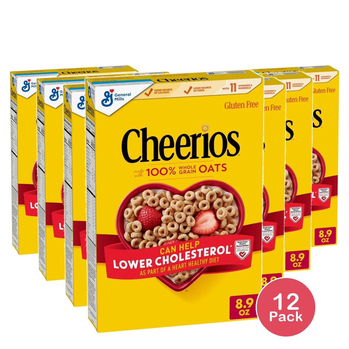Cheerios Cereal 8.9 Oz (Pack of 12)