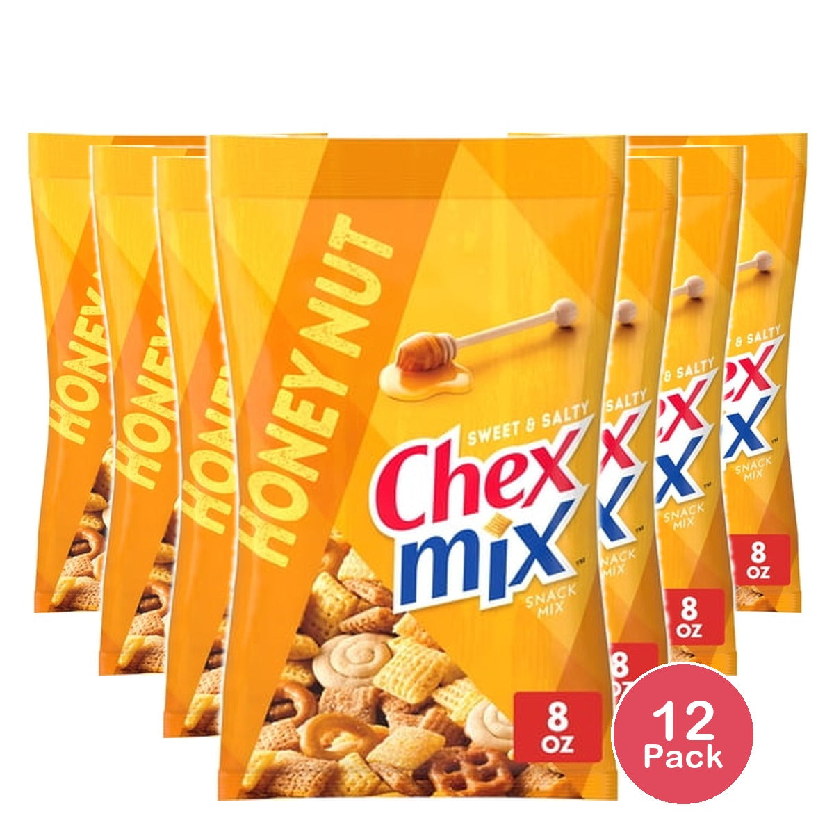 Chex Mix Sweet and Salty Honey Nut 8 Oz (Pack of 12)