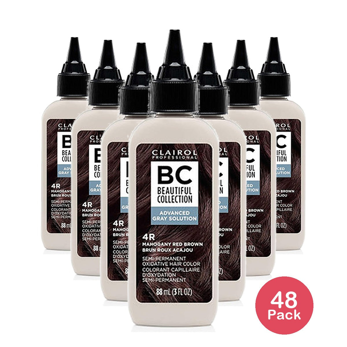 Clairol Age Defying Mahogany Red Brown 3 Oz (Pack of 48)