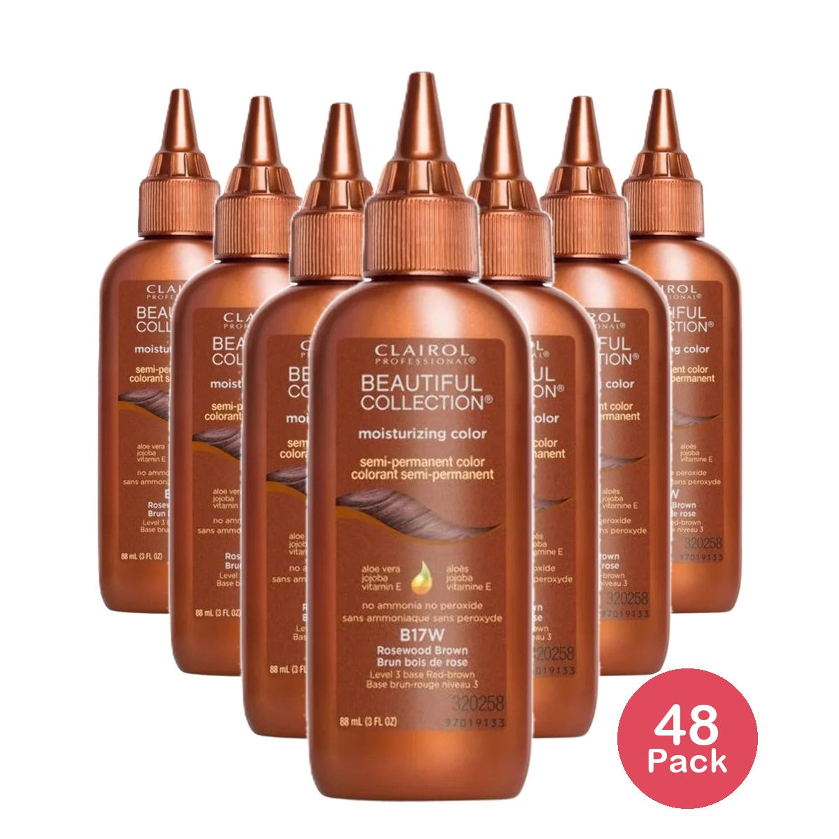 Clairol Beautiful Collection Semi-Permanent Color 3 Oz (Pack of 48)