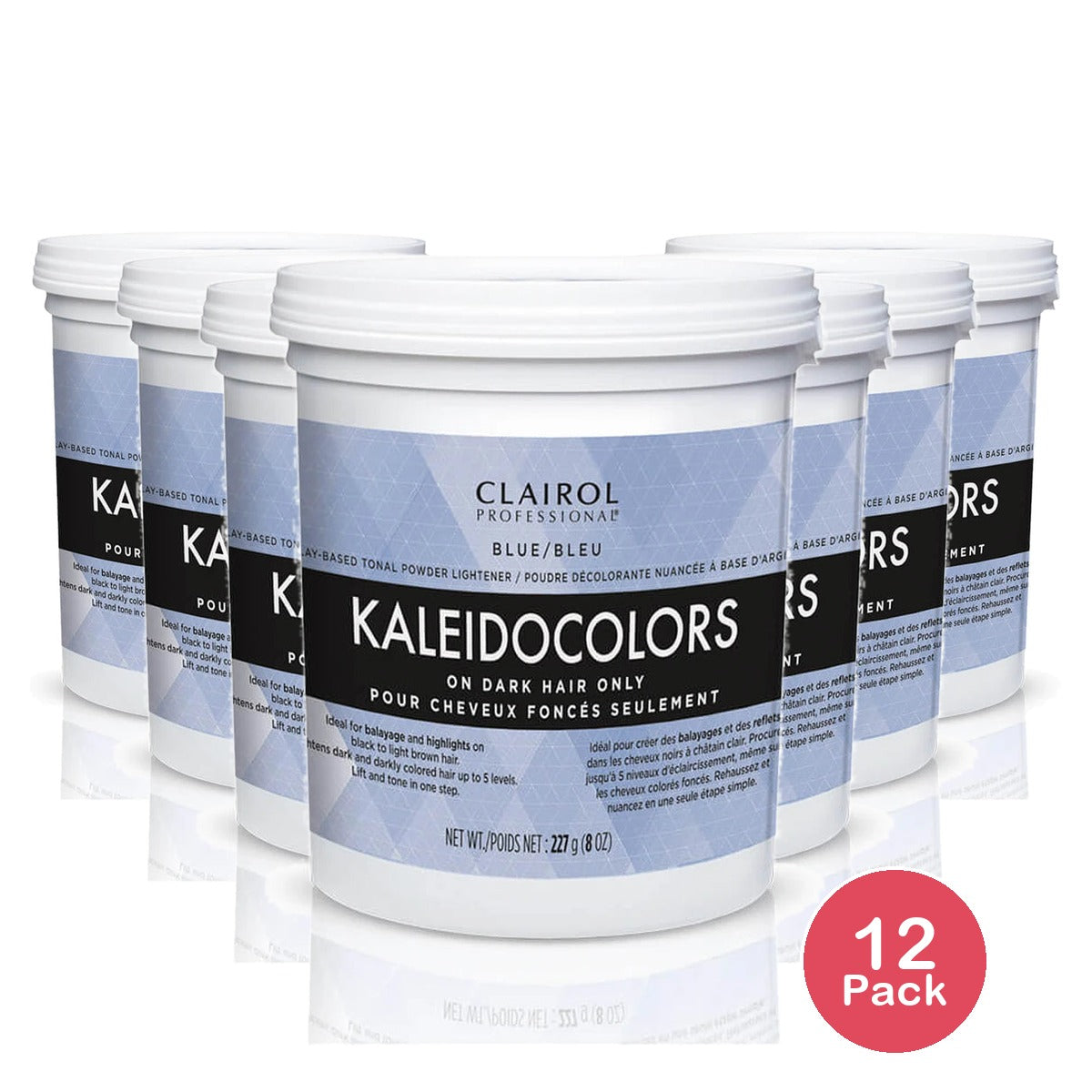 Clairol Professional Kaleidocolors Hair Lightener and for Toning Highlights Kale 8 Oz (Pack of 12)