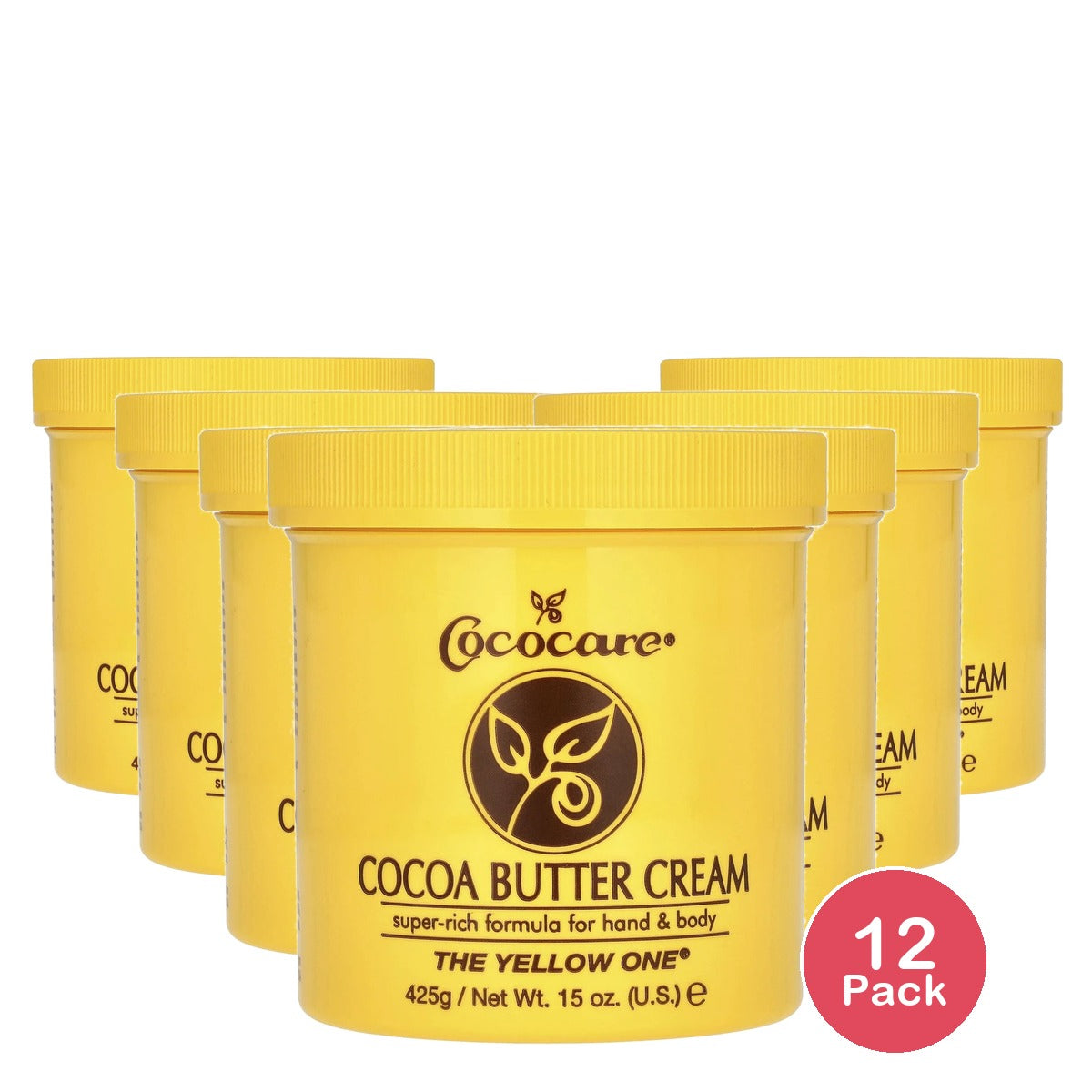 Cococare Cocoa Butter Cream 15 oz (Pack of 12)