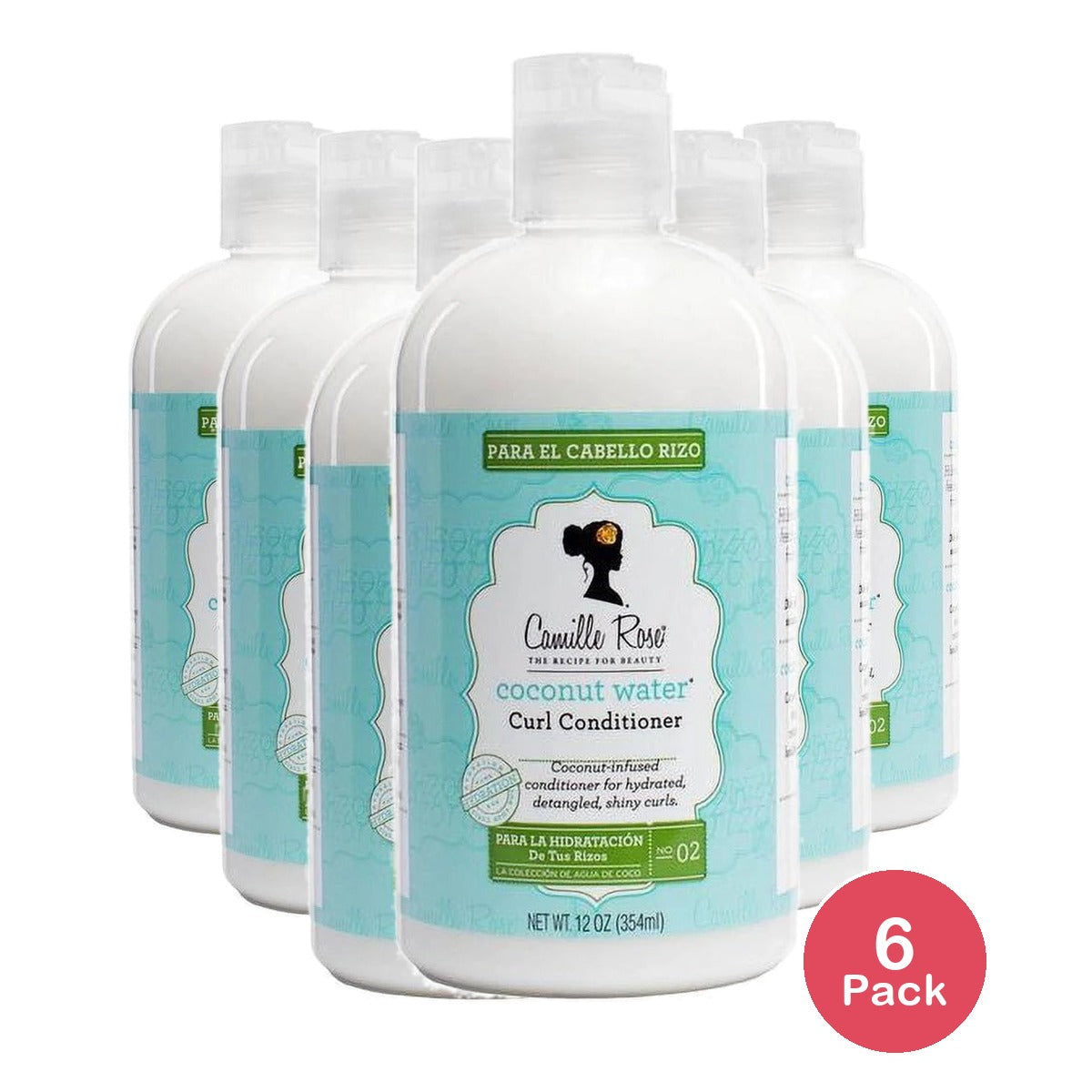 Coconut Water Curl Conditioner 12 Oz (Pack of 6)