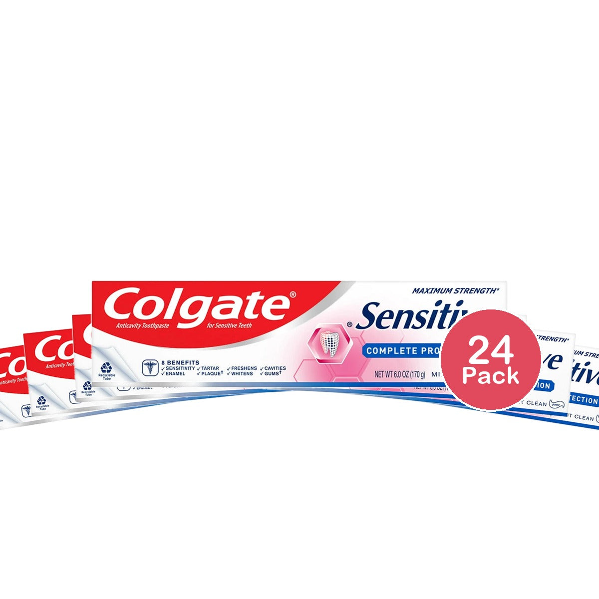 Colgate Sensitive Complete Protection Toothpaste Mint 6 Tube 6 Oz (Pack of 24)