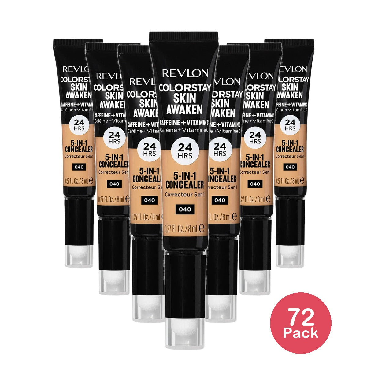 ColorStay Skin Awaken 5-in-1 Concealer 24HR Wear (30g) Fragrance & Paraben Free, Fair (005) Unisex 0.27 Oz (Pack of 72)