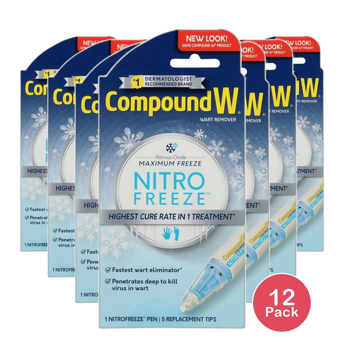 Compound W Nitrofreeze Wart Removal System 1 Kit 3.52oz (Pack of 12)