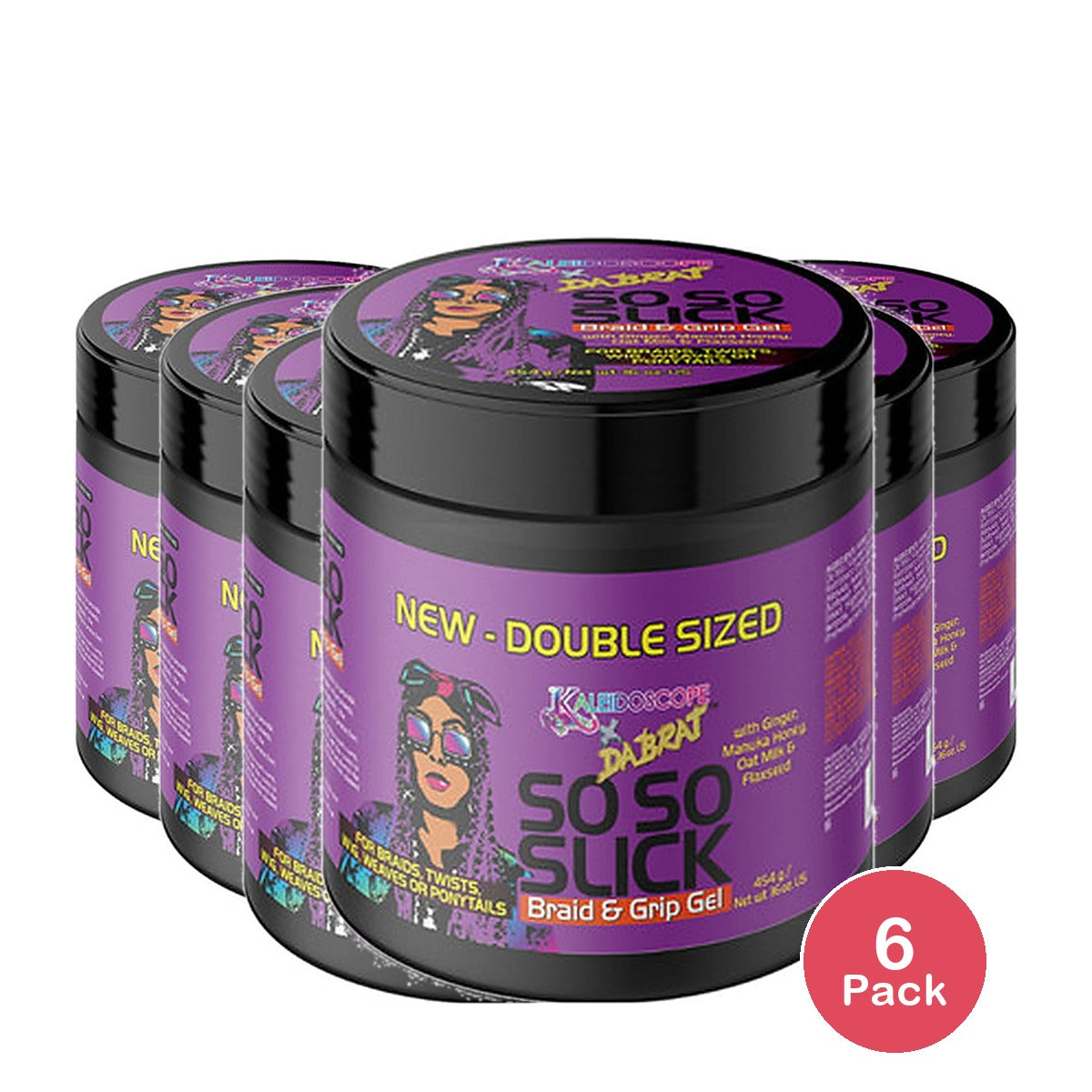 Da Brat Soslick Braid Grip 16 Oz (Pack of 6)