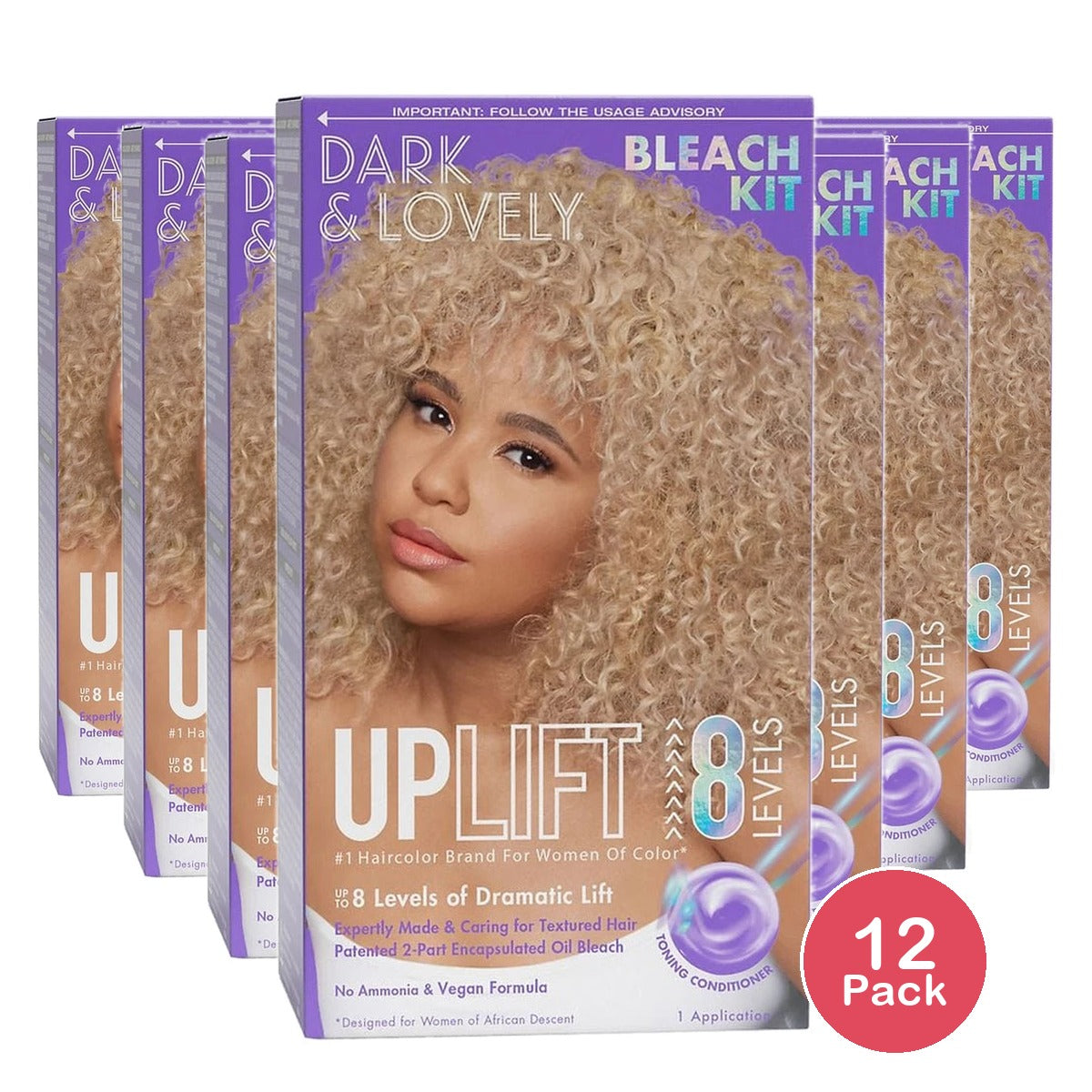 Dark and Lovely Uplift Hair Bleach Kit nan (Pack of 12)